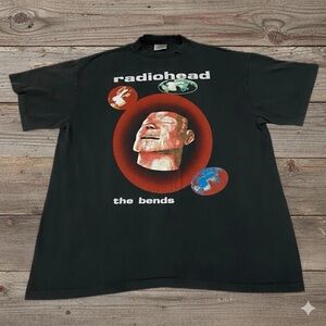 VTG Radiohead Size XL Single Stitch Reprint Shirt